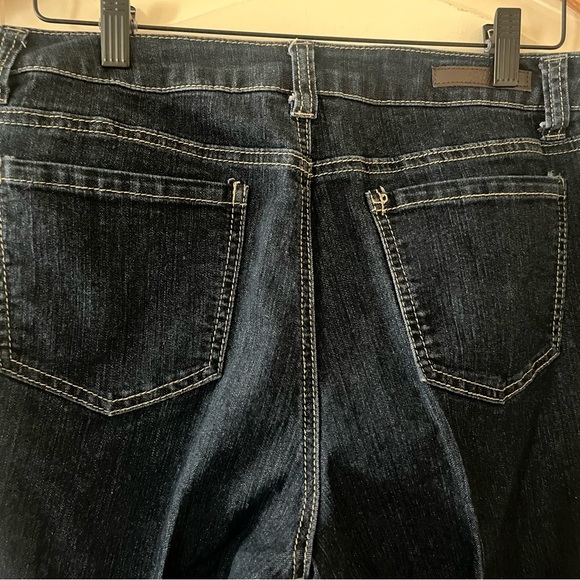 Baccini Women's Dark Washed Cropped Jeans Size 12 Petite - Picture 12 of 14